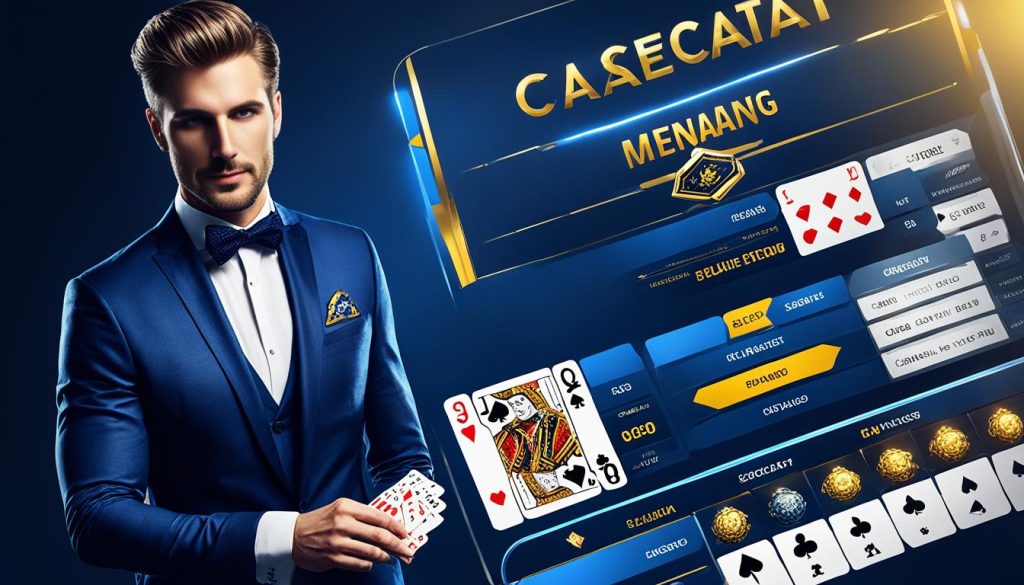 Strategi menang Baccarat online