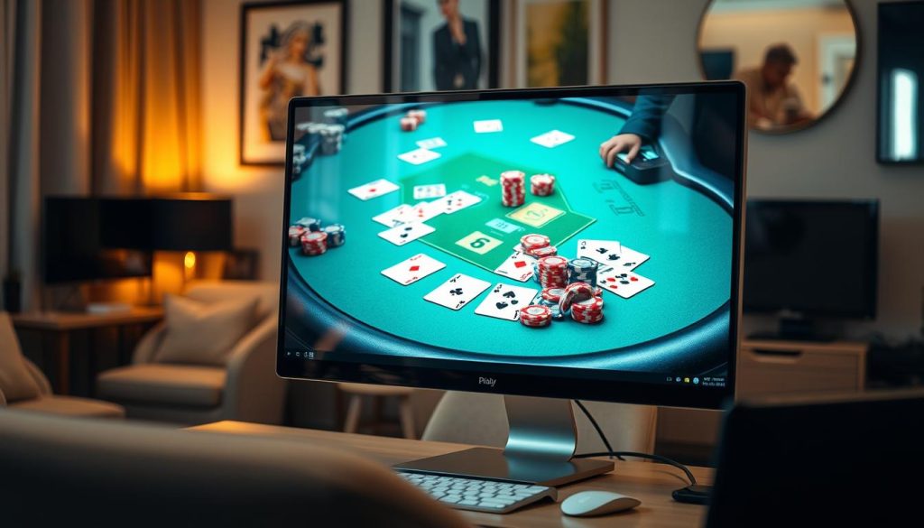 Cara bermain poker online