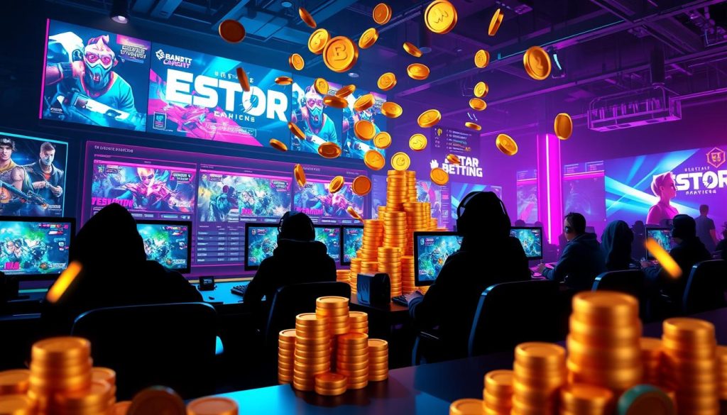 Esports betting dengan bonus besar