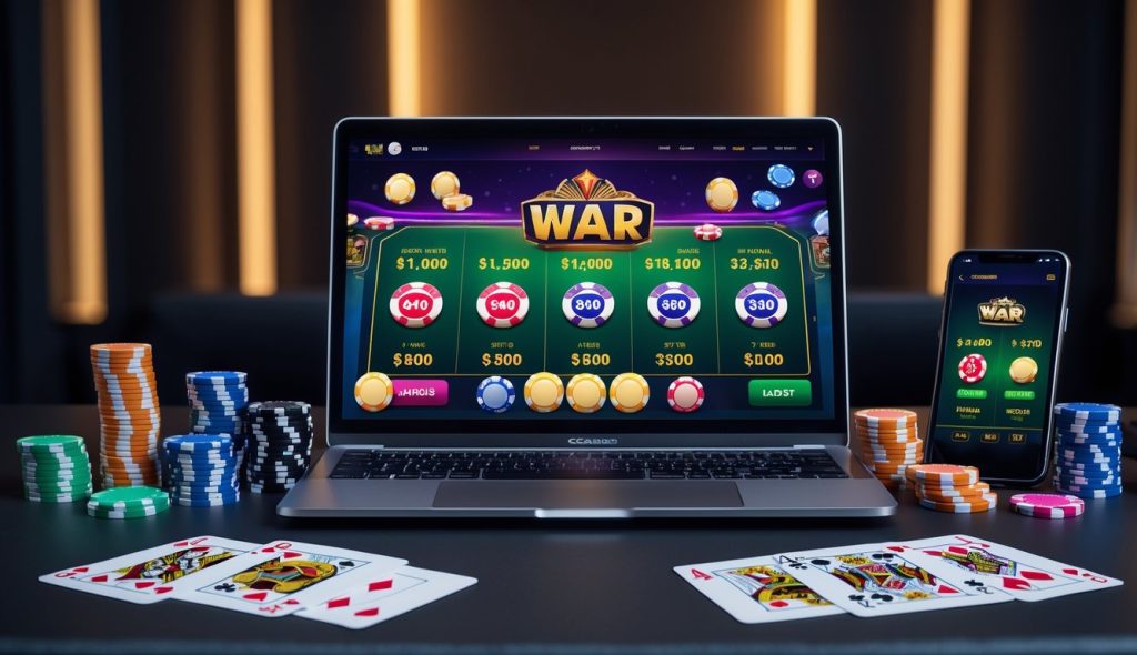 Judi Casino War Online No.1 Deposit Murah dengan Peluang Jackpot Besar yang Menguntungkan