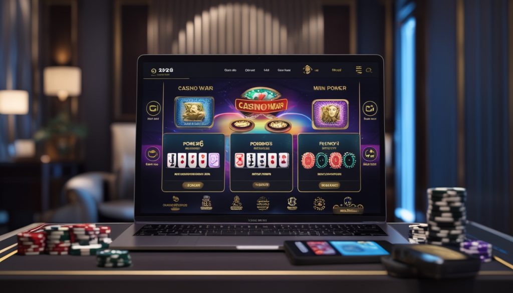 Keuntungan Bermain Casino War Poker6 dan Mini Poker Resmi 2026 Secara Online untuk Pemain Cerdas